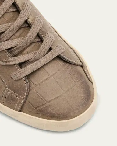 Golden Goose Men's Super-Star Croc-Printed Nubuck Leather Sneakers, Exclusive | Thumbnail 3