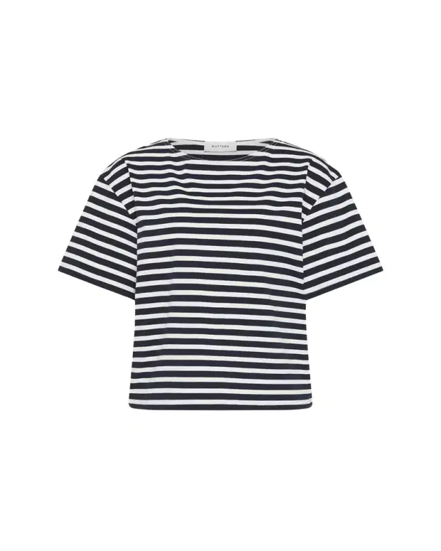 Relaxed Striped Tee
