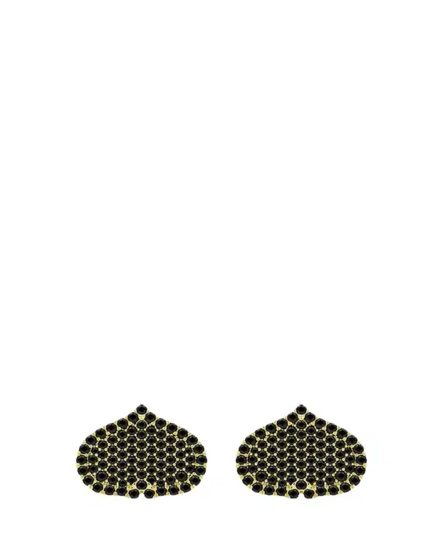 KAMAL Eye Adore Black Diamond Stud Earrings