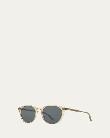 Garrett Leight Men's Clune Sun Round Sunglasses | Thumbnail 2 Garrett Leight Men's Clune Sun Round Sunglasses | Thumbnail 2