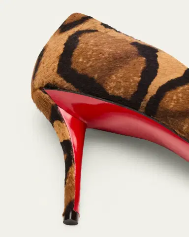 Christian Louboutin 80mm Miss Z Leopard-Printed Pony Pumps | Thumbnail 5