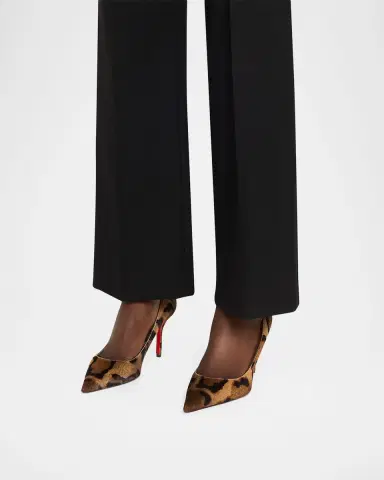 Christian Louboutin 80mm Miss Z Leopard-Printed Pony Pumps | Thumbnail 6