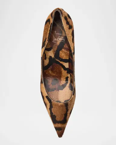 Christian Louboutin 80mm Miss Z Leopard-Printed Pony Pumps | Thumbnail 10