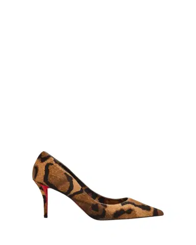Christian Louboutin 80mm Miss Z Leopard-Printed Pony Pumps | Thumbnail 1