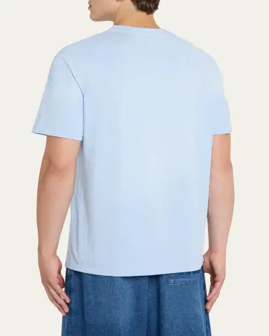 Loewe Men's Tonal Anagram Crewneck T-Shirt | Thumbnail 3