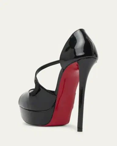 Christian Louboutin Miss Zigourata Alta Patent Leather Red Sole Platform Sandals | Thumbnail 2 Christian Louboutin Miss Zigourata Alta Patent Leather Red Sole Platform Sandals | Thumbnail 2