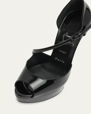 Christian Louboutin Miss Zigourata Alta Patent Leather Red Sole Platform Sandals | Thumbnail 3 Christian Louboutin Miss Zigourata Alta Patent Leather Red Sole Platform Sandals | Thumbnail 3