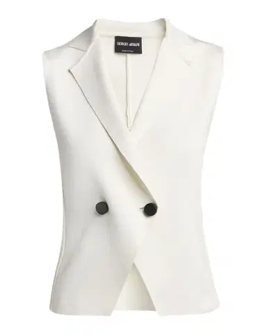 Giorgio Armani Silk Knit Single-Breasted Vest | Thumbnail 1