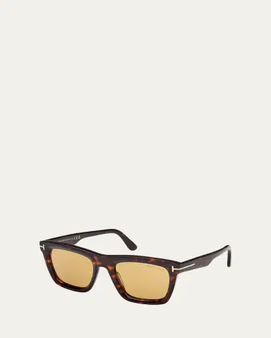 Tom Ford Men's Lelio Acetate Square Sunglasses | Thumbnail 2 Tom Ford Men's Lelio Acetate Square Sunglasses | Thumbnail 2