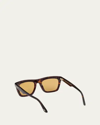 Tom Ford Men's Lelio Acetate Square Sunglasses | Thumbnail 4 Tom Ford Men's Lelio Acetate Square Sunglasses | Thumbnail 4