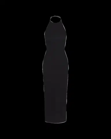 ÉTERNE Vivian Halter Maxi Dress | Thumbnail 2
