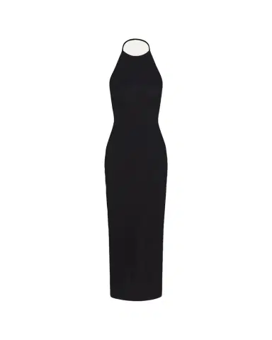 ÉTERNE Vivian Halter Maxi Dress | Thumbnail 1