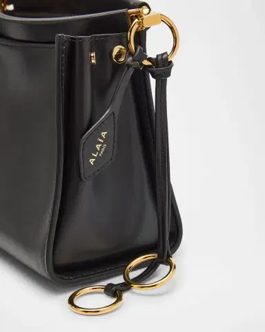 Alaïa Le Click Small Square Shoulder Bag in Glossy Leather | Thumbnail 5 Alaïa Le Click Small Square Shoulder Bag in Glossy Leather | Thumbnail 5