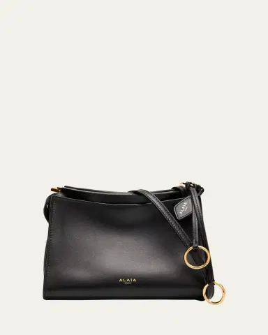 Alaïa Le Click Small Square Shoulder Bag in Glossy Leather | Thumbnail 6 Alaïa Le Click Small Square Shoulder Bag in Glossy Leather | Thumbnail 6