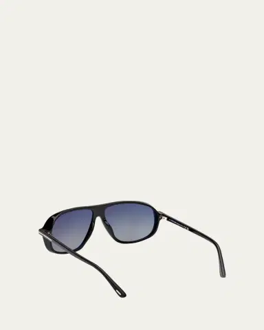 Tom Ford Men's Guillaume Acetate Aviator Sunglasses | Thumbnail 2 Tom Ford Men's Guillaume Acetate Aviator Sunglasses | Thumbnail 2