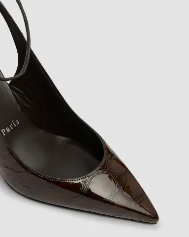 Christian Louboutin Condora Croc-Embossed Patent Leather Pumps | Thumbnail 9 Christian Louboutin Condora Croc-Embossed Patent Leather Pumps | Thumbnail 9