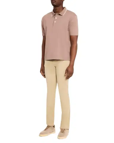 FRAME Men 's Pique Polo Shirt | Thumbnail 1