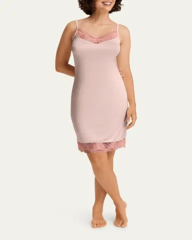 Hanro Gale Lace-Trim Slip Dress | Thumbnail 2