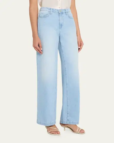 L'Agence Clayton High-Rise Wide-Leg Jeans | Thumbnail 4 L'Agence Clayton High-Rise Wide-Leg Jeans | Thumbnail 4