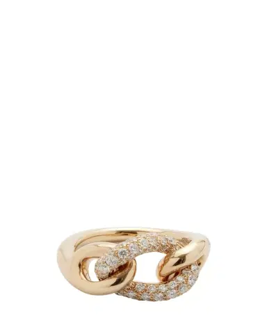 Pomellato Catene 18K Rose Gold Diamond Ring | Thumbnail 1