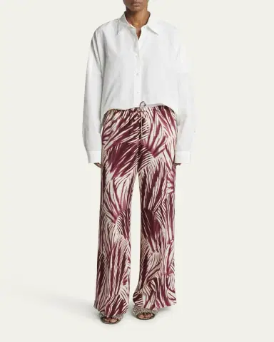 Dries Van Noten Casia Button Down Oversized Shirt | Thumbnail 5 Dries Van Noten Casia Button Down Oversized Shirt | Thumbnail 5