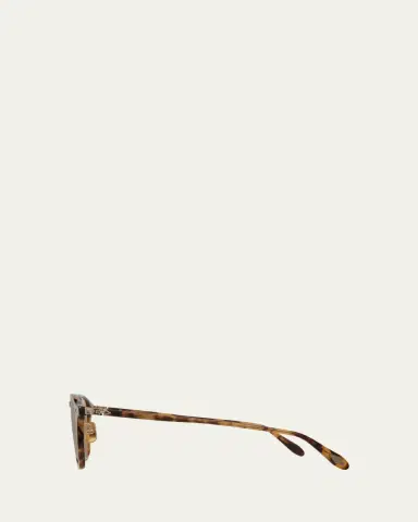 Garrett Leight Men's Hampton J Sun Round Sunglasses | Thumbnail 3 Garrett Leight Men's Hampton J Sun Round Sunglasses | Thumbnail 3