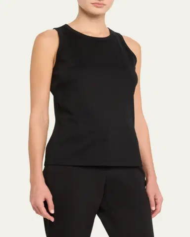 Lafayette 148 New York Swiss Cotton Rib Racerback Tank | Thumbnail 15 Lafayette 148 New York Swiss Cotton Rib Racerback Tank | Thumbnail 15