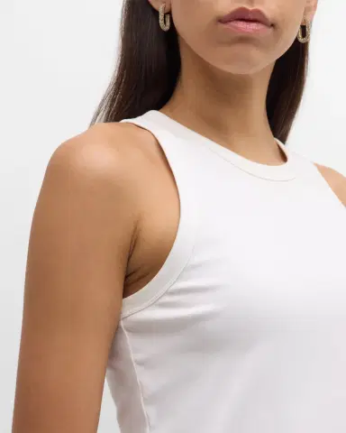 Lafayette 148 New York Swiss Cotton Rib Racerback Tank | Thumbnail 24 Lafayette 148 New York Swiss Cotton Rib Racerback Tank | Thumbnail 24