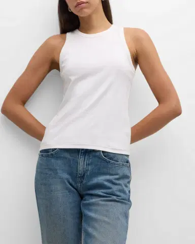 Lafayette 148 New York Swiss Cotton Rib Racerback Tank | Thumbnail 26 Lafayette 148 New York Swiss Cotton Rib Racerback Tank | Thumbnail 26