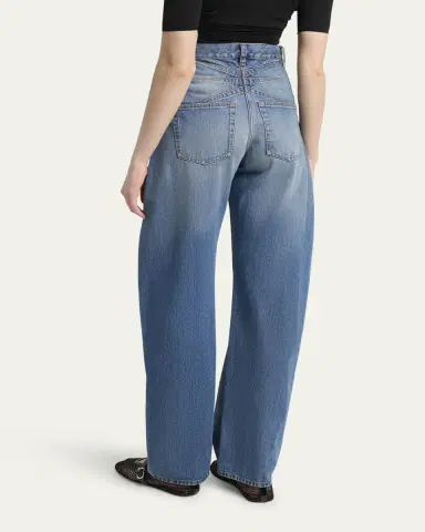 Alaïa Round High-Waist Jeans | Thumbnail 3