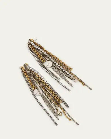 Alexander McQueen Banshee Chain Earrings | Thumbnail 3