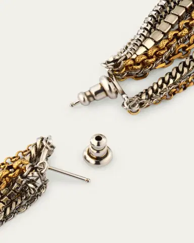 Alexander McQueen Banshee Chain Earrings | Thumbnail 4