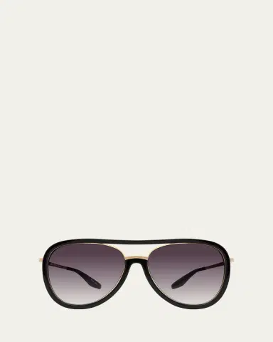 Barton Perreira Fossett Aviator Sunglasses | Thumbnail 3 Barton Perreira Fossett Aviator Sunglasses | Thumbnail 3