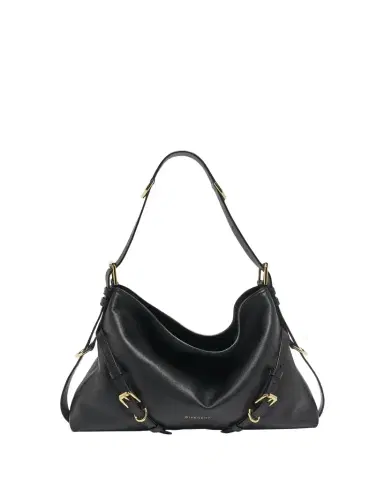 Givenchy Voyou Medium Shoulder Bag in Shiny Leather | Thumbnail 1