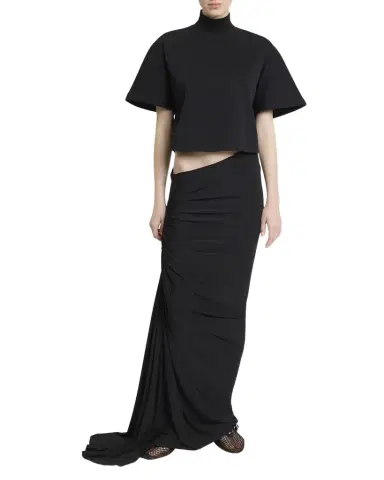 Alaïa Ruched Long Skirt | Thumbnail 1