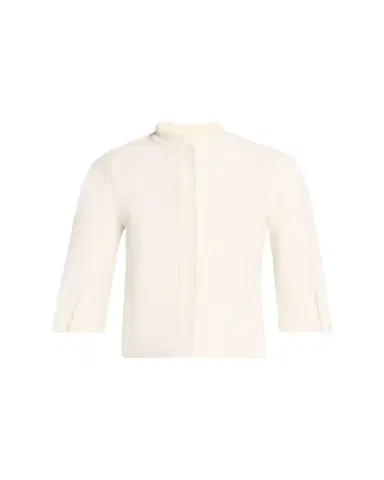 Max Mara Nastro Three-Quarter Sleeve Cotton Jacket | Thumbnail 1 Max Mara Nastro Three-Quarter Sleeve Cotton Jacket | Thumbnail 1