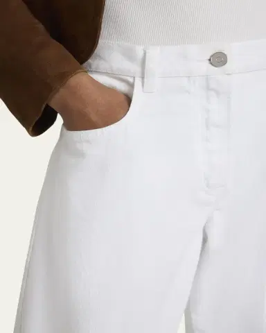 Alaïa Rounded High-Rise Jeans | Thumbnail 5 Alaïa Rounded High-Rise Jeans | Thumbnail 5