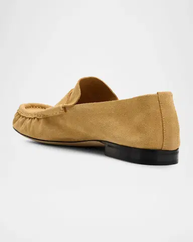 THE ROW Calf Suede Slip-On Loafers | Thumbnail 3