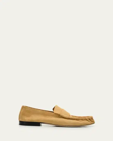 THE ROW Calf Suede Slip-On Loafers | Thumbnail 6