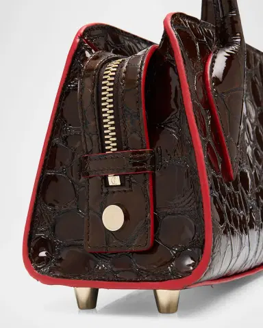 Christian Louboutin Eloise Top-Handle Bag in Croc-Embossed Leather | Thumbnail 5
