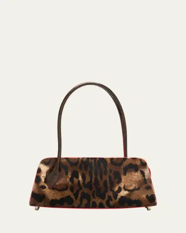 Christian Louboutin Eloise Top-Handle Bag in Croc-Embossed Leather | Thumbnail 6