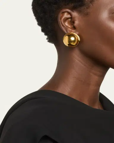 ALAÏA Spherical Stud Earrings | Thumbnail 3