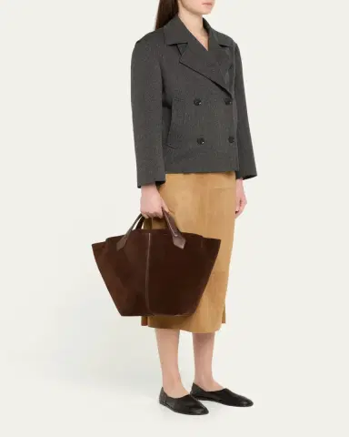 Proenza Schouler Large Chelsea Suede Tote Bag | Thumbnail 5 Proenza Schouler Large Chelsea Suede Tote Bag | Thumbnail 5