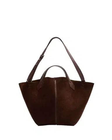 Proenza Schouler Large Chelsea Suede Tote Bag | Thumbnail 1 Proenza Schouler Large Chelsea Suede Tote Bag | Thumbnail 1