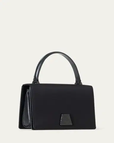 Akris Alice Crystal Trapezoid Satin Micro Top-Handle Bag | Thumbnail 5 Akris Alice Crystal Trapezoid Satin Micro Top-Handle Bag | Thumbnail 5