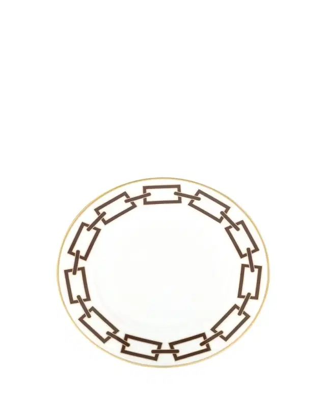 GINORI 1735 Catene Ebano Flat Bread Plate