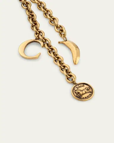 Chloé Crochet Pineapple Bag Charm | Thumbnail 5