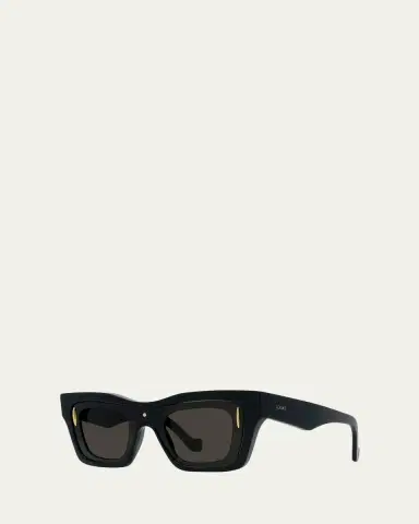 Loewe Signature Square Acetate Sunglasses | Thumbnail 8 Loewe Signature Square Acetate Sunglasses | Thumbnail 8