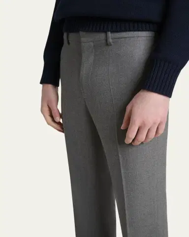Givenchy Men's Classic-Fit Formal Trousers | Thumbnail 5 Givenchy Men's Classic-Fit Formal Trousers | Thumbnail 5