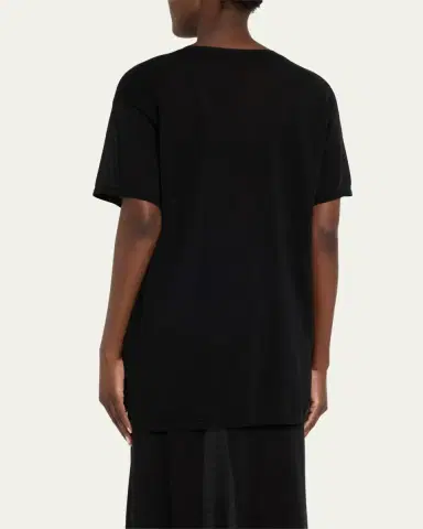 TOTEME Cashmere-Blend Short-Sleeve Knit T-Shirt | Thumbnail 7 TOTEME Cashmere-Blend Short-Sleeve Knit T-Shirt | Thumbnail 7